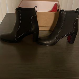 Christian Louboutin heel boots
